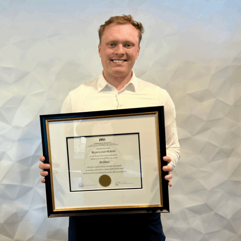 Royce Becomes Licensed Architect
